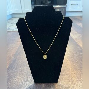 Mod + Jo Gold Inner Warrior Pendant Necklace